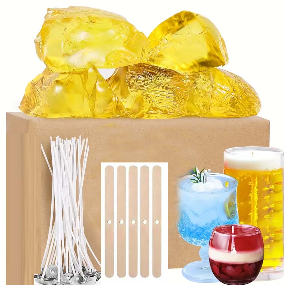 Candle Making Kits - 200 г желтого прозрачного гелевого воска