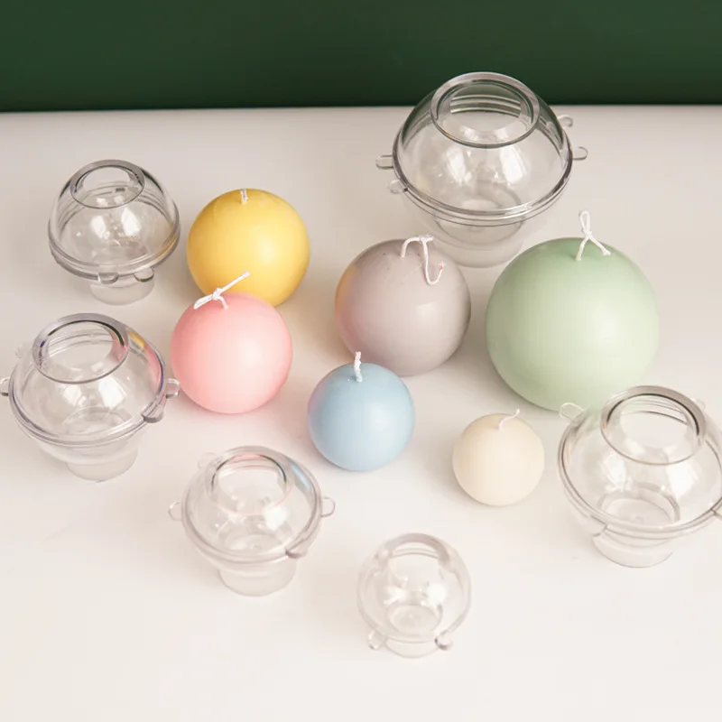 Candle Making Kits - 5-8 см сферическая пластиковая форма для