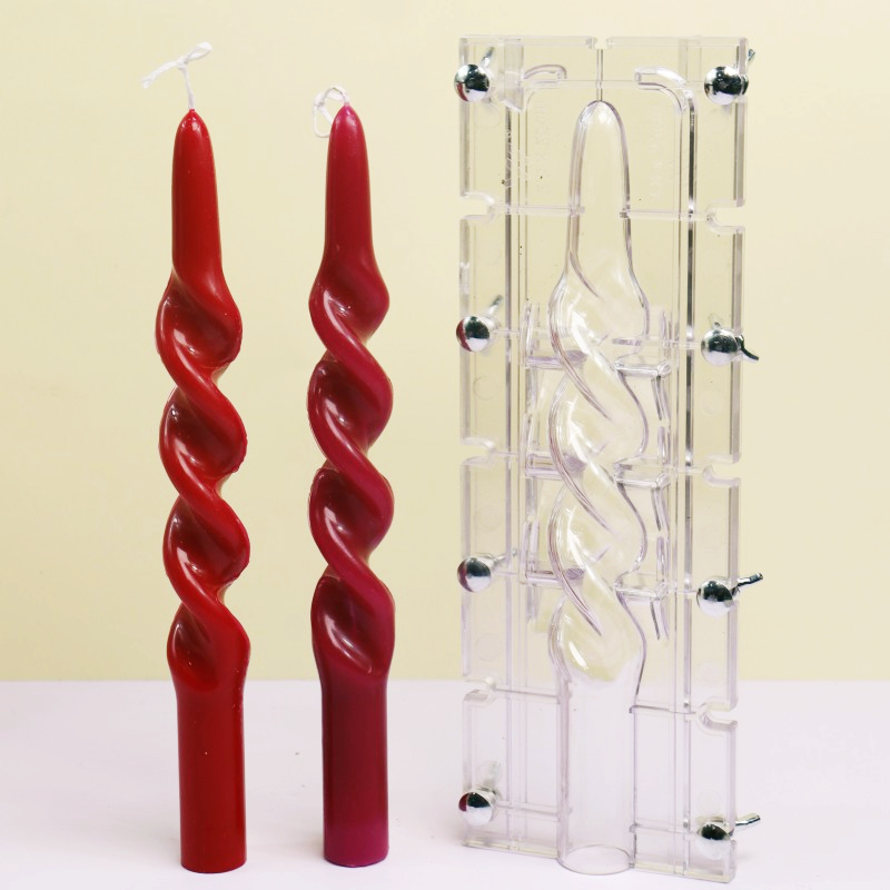 Витая полосатая колонна, акрил – обзор и цена Candle Making Kits
