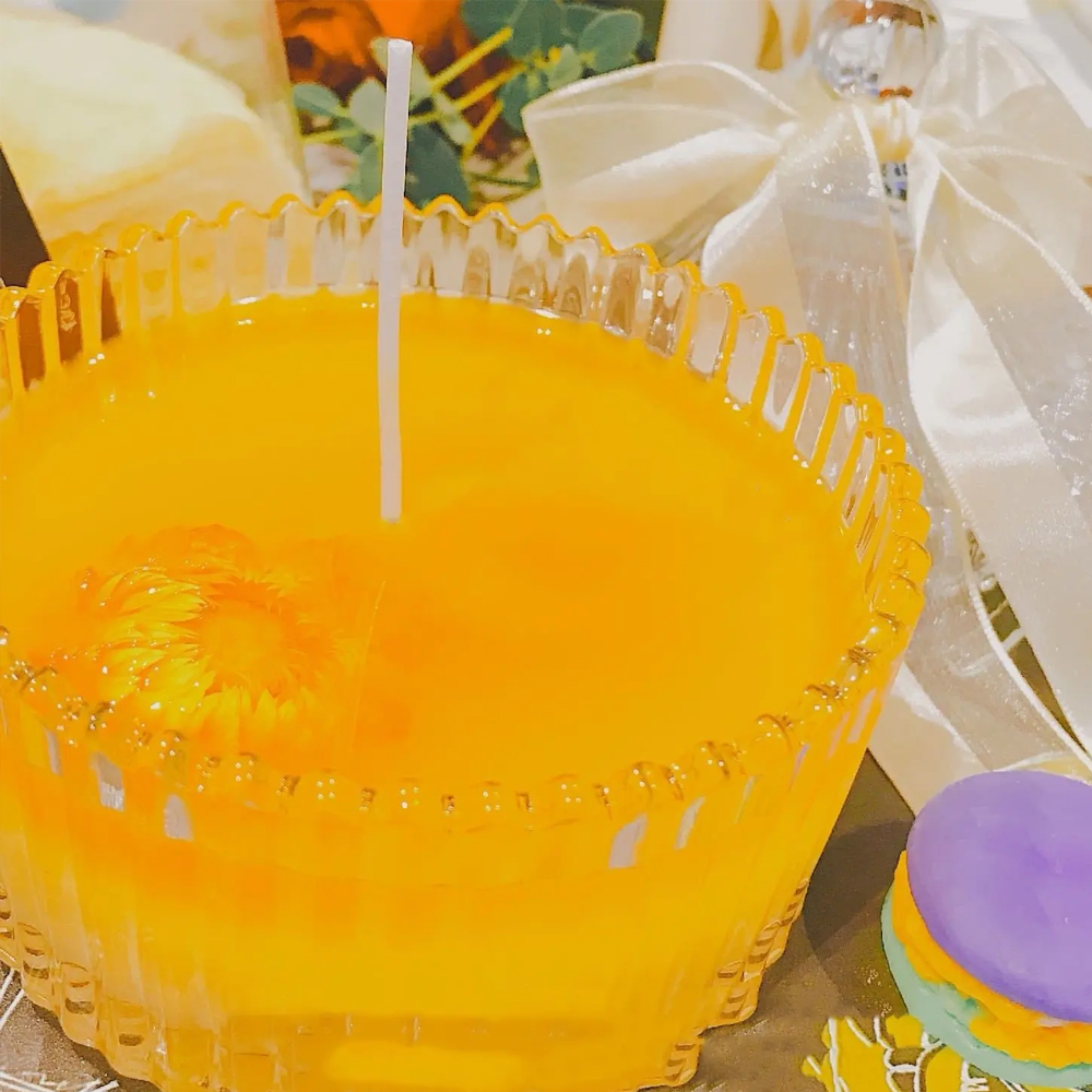 200 г желтого прозрачного геле – обзор и цена Candle Making Kits