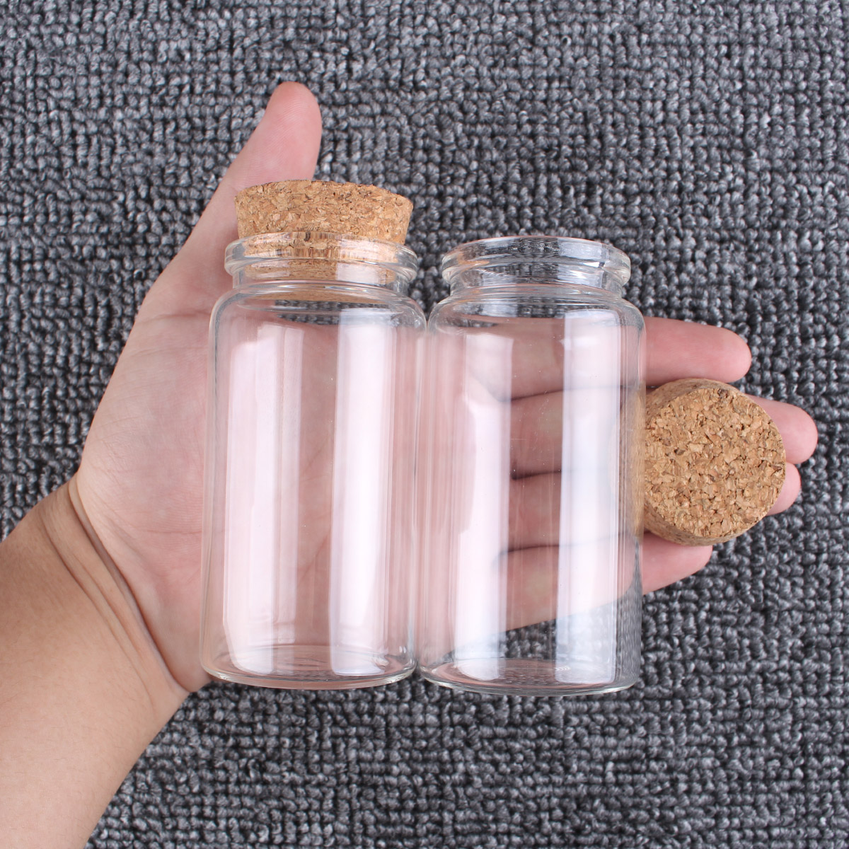 2 шт./лот, 50 мл, 60 мл, 80 мл – обзор и цена Candle Making Jars With Lids